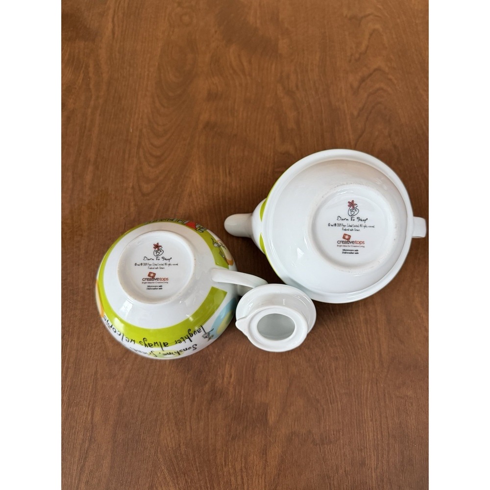 Creative Tops Born To Shop Gifts For Her Sunshine Friends Laughter Cup Teapot 09 - Picture 13 of 15